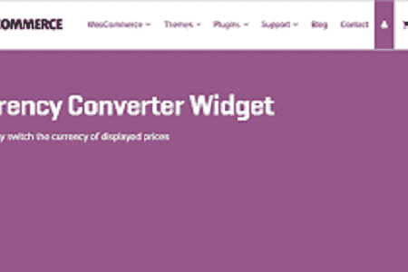 WooCommerce Currency Converter Widget