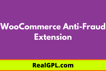 WooCommerce Anti Fraud Real GPL