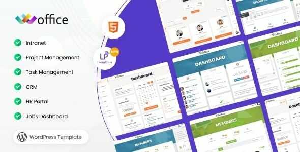 Woffice - Intranet Extranet WordPress Theme