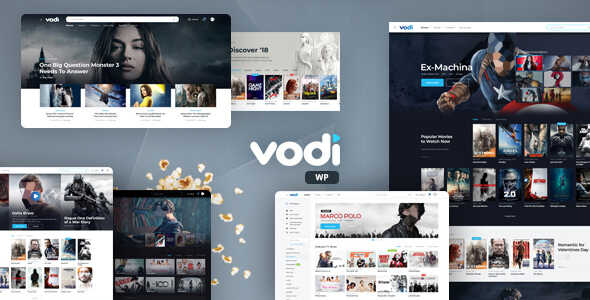 Vodi Theme GPL - Video WordPress Theme for Movies & TV Shows