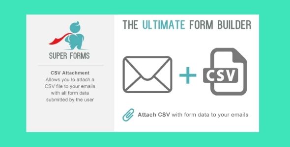 Super Form CSV Attachment Addon gpl