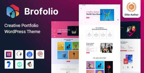 Brofolio WordPress Theme GPL