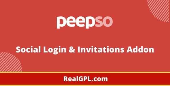 PeepSo Social Login & Invitations addon gpl