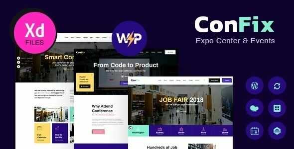 ConFix Expo & Events WordPress Theme gpl