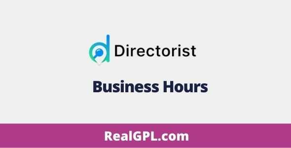 Directorist Business Hours GPL