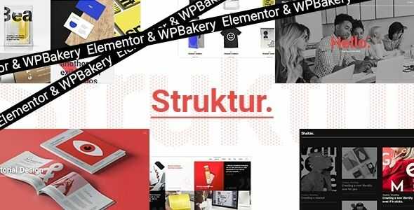 Struktur Creative Agency Theme gpl