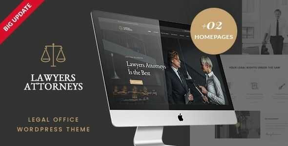 Lawyer Attorneys Law Firm Office WordPress Theme gpl