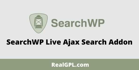 SearchWP Live Ajax Search Addon GPL