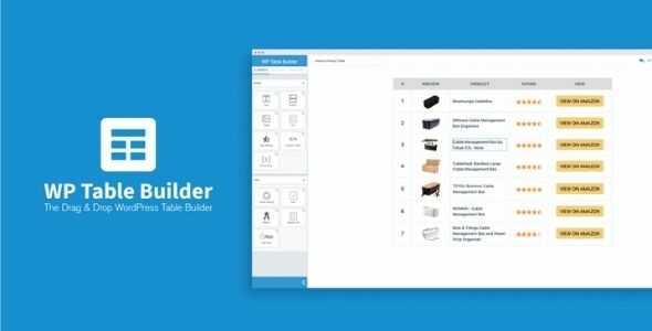 WP Table Builder Pro GPL