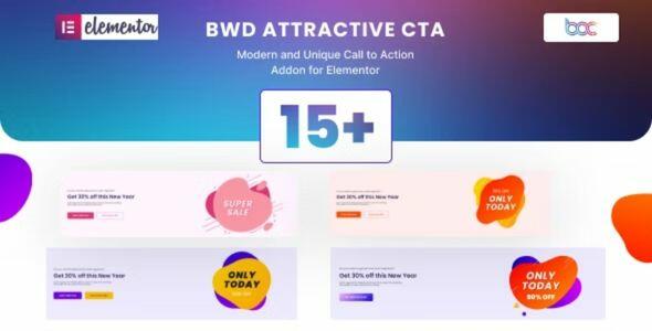 BWD Call to Action addon for Elementor GPL