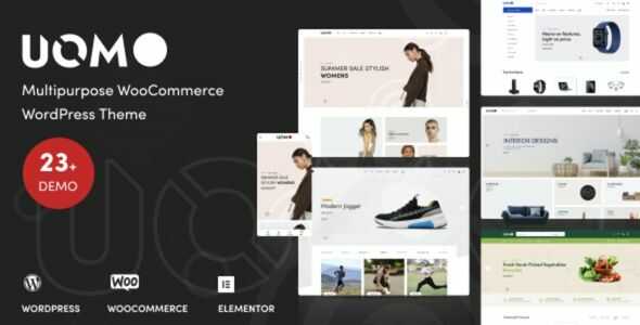 Uomo Theme GPL – Multipurpose WooCommerce WordPress Theme