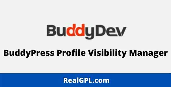 BuddyPress Profile Visibility Manager GPL