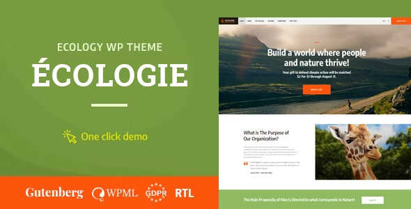 Ecologie Theme GPL