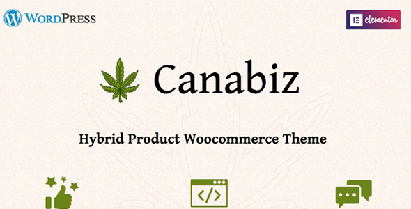 Canabiz - Marijuana WordPress Theme