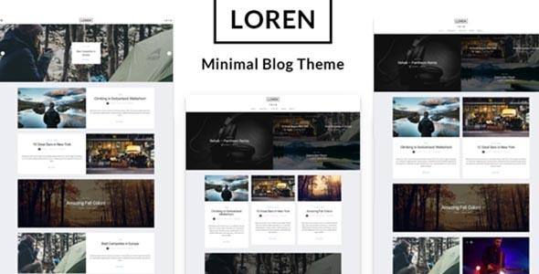 Loren Theme GPL