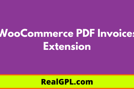 WooCommerce PDF Invoices Extension GPL