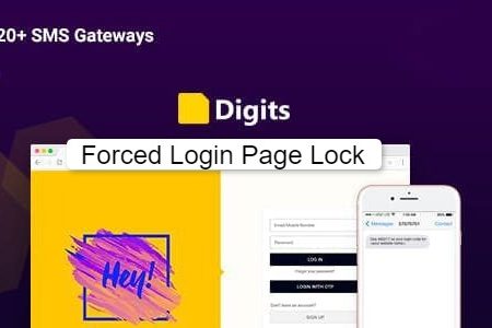 Digits Forced Login Page Lock
