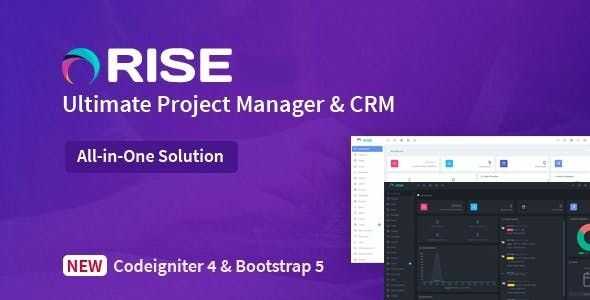 RISE - Ultimate Project Manager & CRM GPL