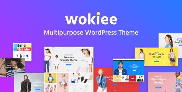 Wokiee - Multipurpose Shopify Theme Real GPL
