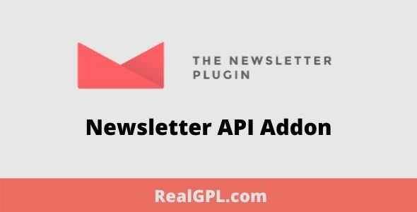 Newsletter API Addon GPL