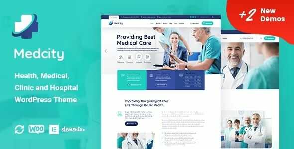 Medcity Health & Medical WordPress Theme gpl
