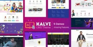 Kalvi Theme GPL - LMS Education WordPress Theme