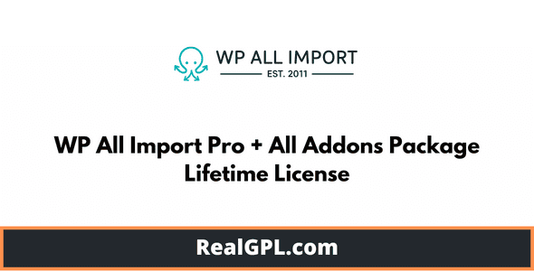 WP All Import Pro Package With Addons