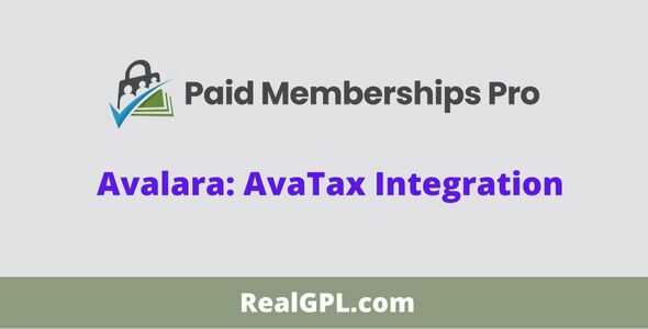 Paid Memberships Pro AvaTax Integration GPL
