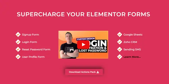 Actions Pack Premium For Elementor GPL