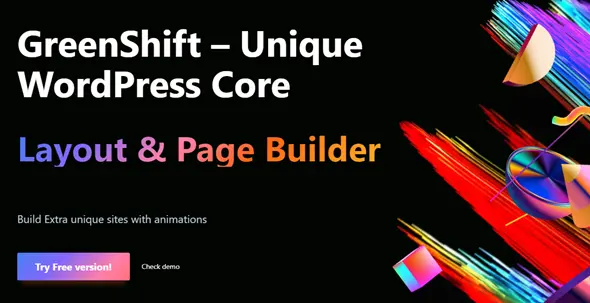 Greenshift Page Builder