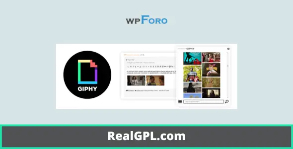 WPForo Giphy Integration GPL