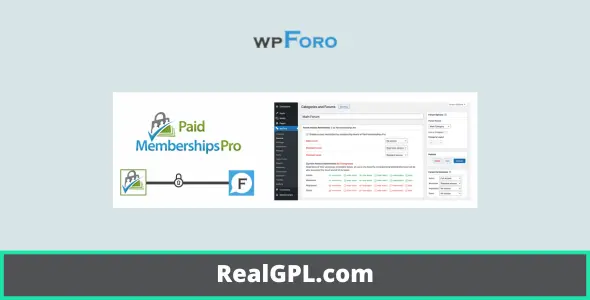 WPForo Paid Memberships Pro Integration GPL