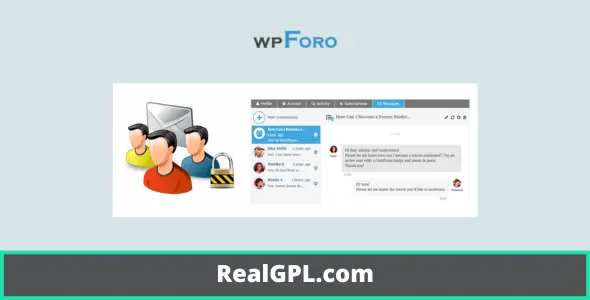 WPForo Private Messages Addon GPL