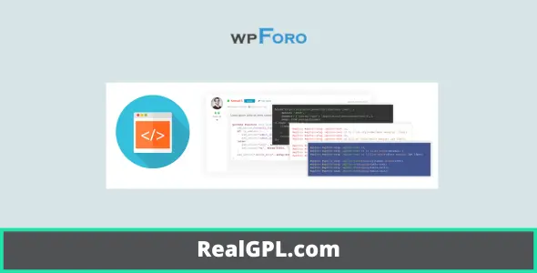 WPForo Syntax Highlighter GPL