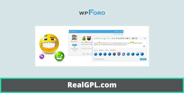 wpForo Emoticons GPL